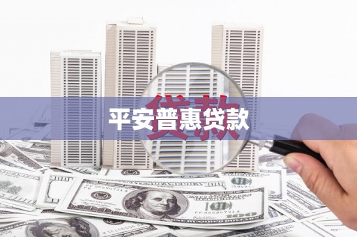 前镇平安普惠贷款