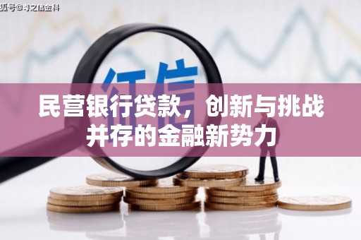 前镇民营银行贷款，创新与挑战并存的金融新势力