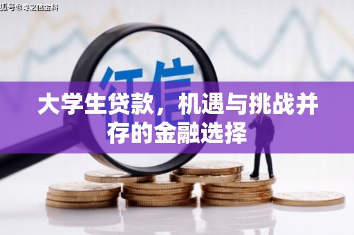 前镇大学生贷款，机遇与挑战并存的金融选择
