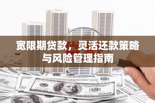 前镇宽限期贷款，灵活还款策略与风险管理指南