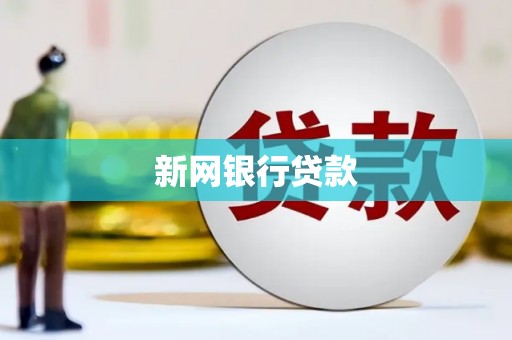 前镇新网银行贷款