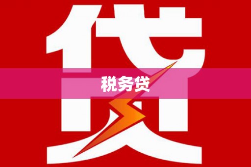 前镇税务贷