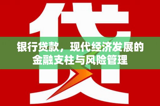 前镇银行贷款，现代经济发展的金融支柱与风险管理
