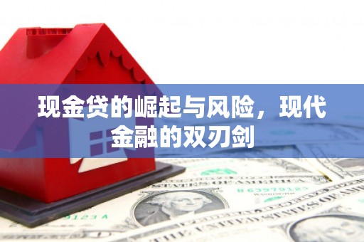 前镇现金贷的崛起与风险，现代金融的双刃剑