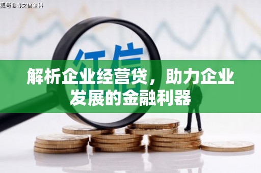 前镇解析企业经营贷，助力企业发展的金融利器
