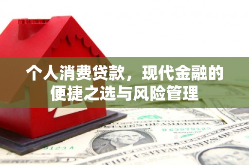 前镇个人消费贷款，现代金融的便捷之选与风险管理