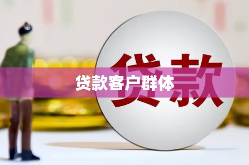 前镇贷款客户群体