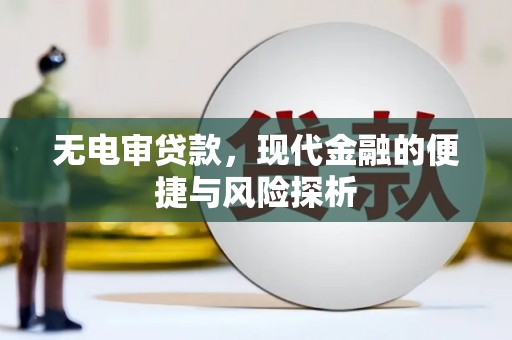 前镇无电审贷款，现代金融的便捷与风险探析
