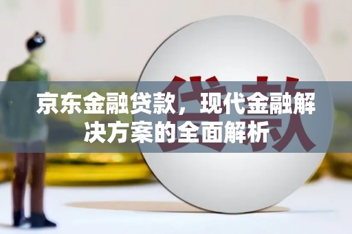 前镇京东金融贷款，现代金融解决方案的全面解析