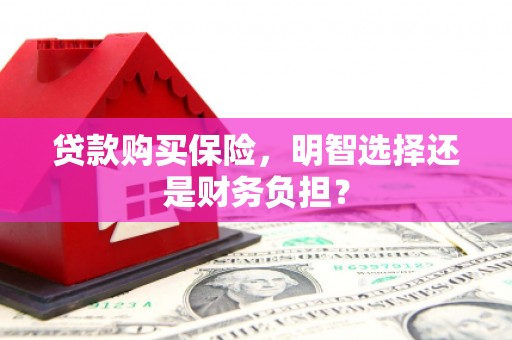 前镇贷款购买保险，明智选择还是财务负担？