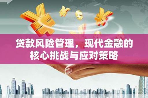 前镇贷款风险管理，现代金融的核心挑战与应对策略