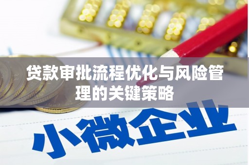 前镇贷款审批流程优化与风险管理的关键策略
