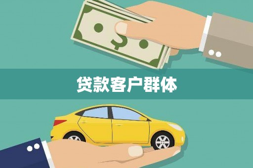 前镇贷款客户群体
