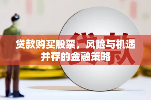 前镇贷款购买股票，风险与机遇并存的金融策略