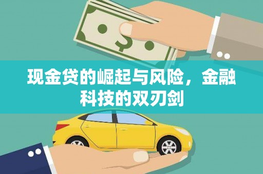 前镇现金贷的崛起与风险，金融科技的双刃剑