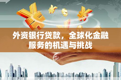 前镇外资银行贷款，全球化金融服务的机遇与挑战