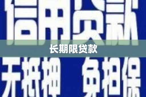前镇长期限贷款