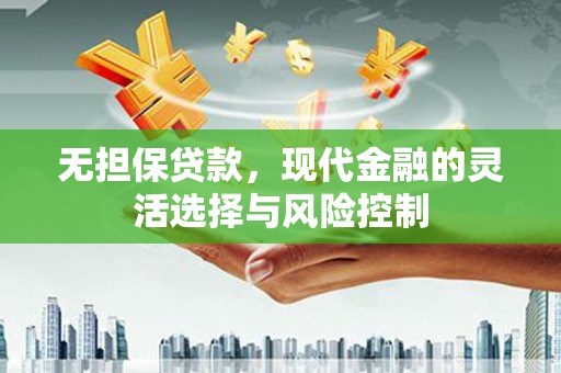 前镇无担保贷款，现代金融的灵活选择与风险控制