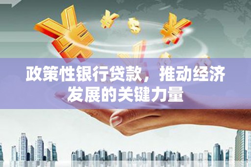 前镇政策性银行贷款，推动经济发展的关键力量