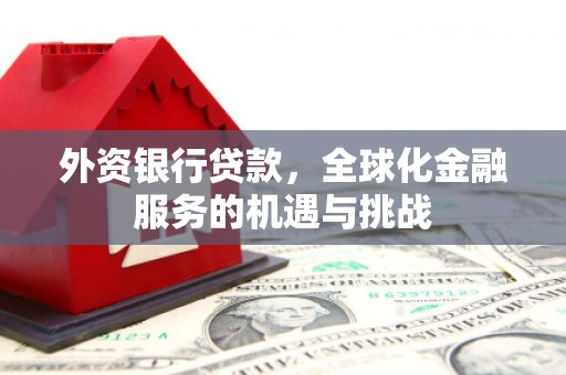 前镇外资银行贷款，全球化金融服务的机遇与挑战