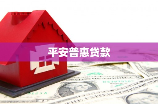 前镇平安普惠贷款