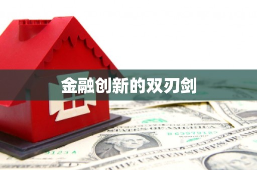 前镇金融创新的双刃剑