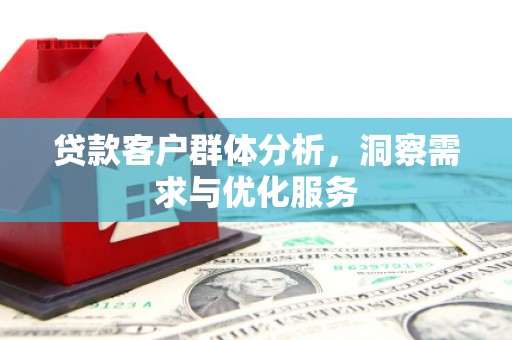 前镇贷款客户群体分析，洞察需求与优化服务